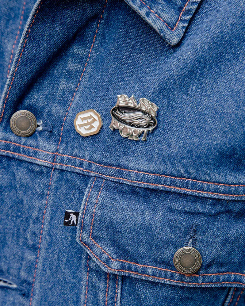 Passport Veste - Worker Club Trucker - Washed Dark Indigo
