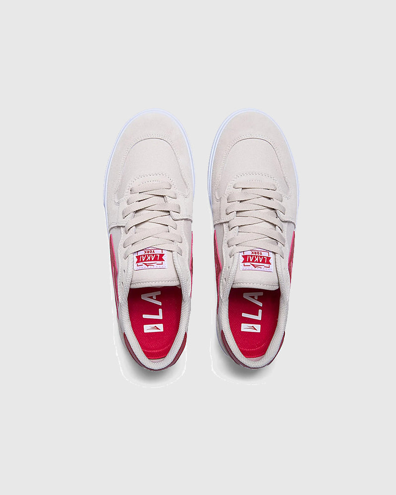 Lakai - York - White/Red