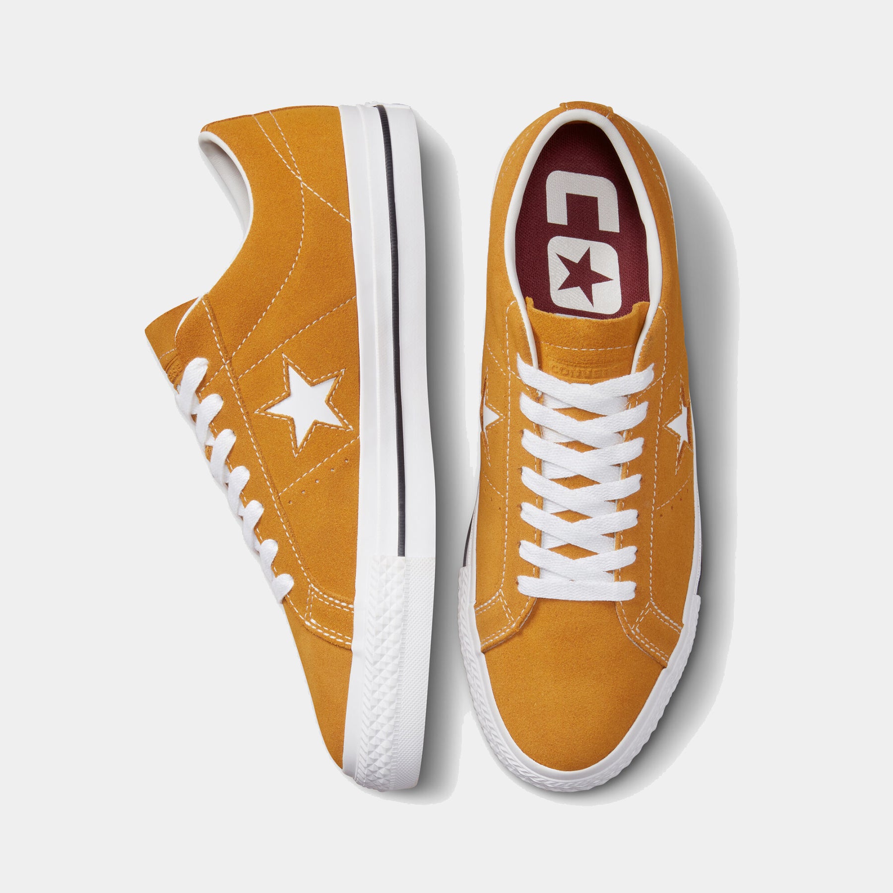 Converse - One Star Pro OX - Brown/Yellow