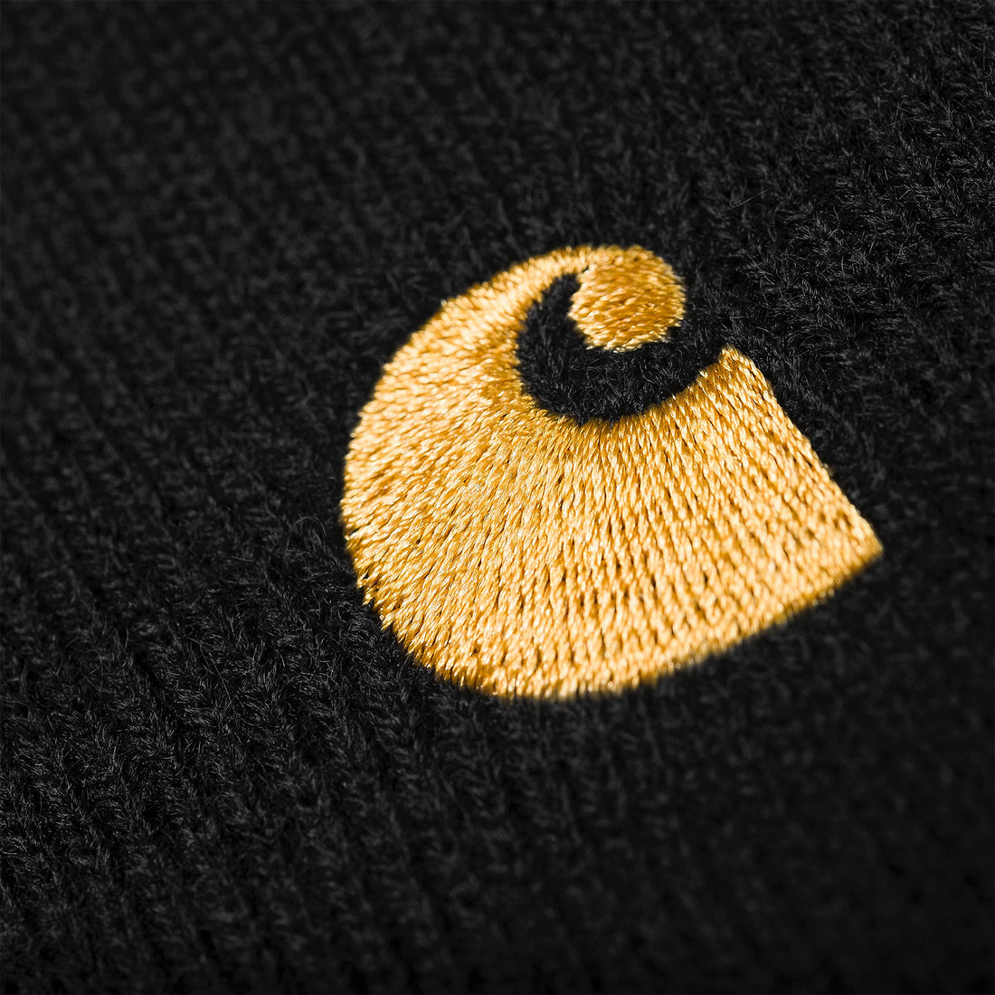 Carhartt WIP Beanie - Chase - Black