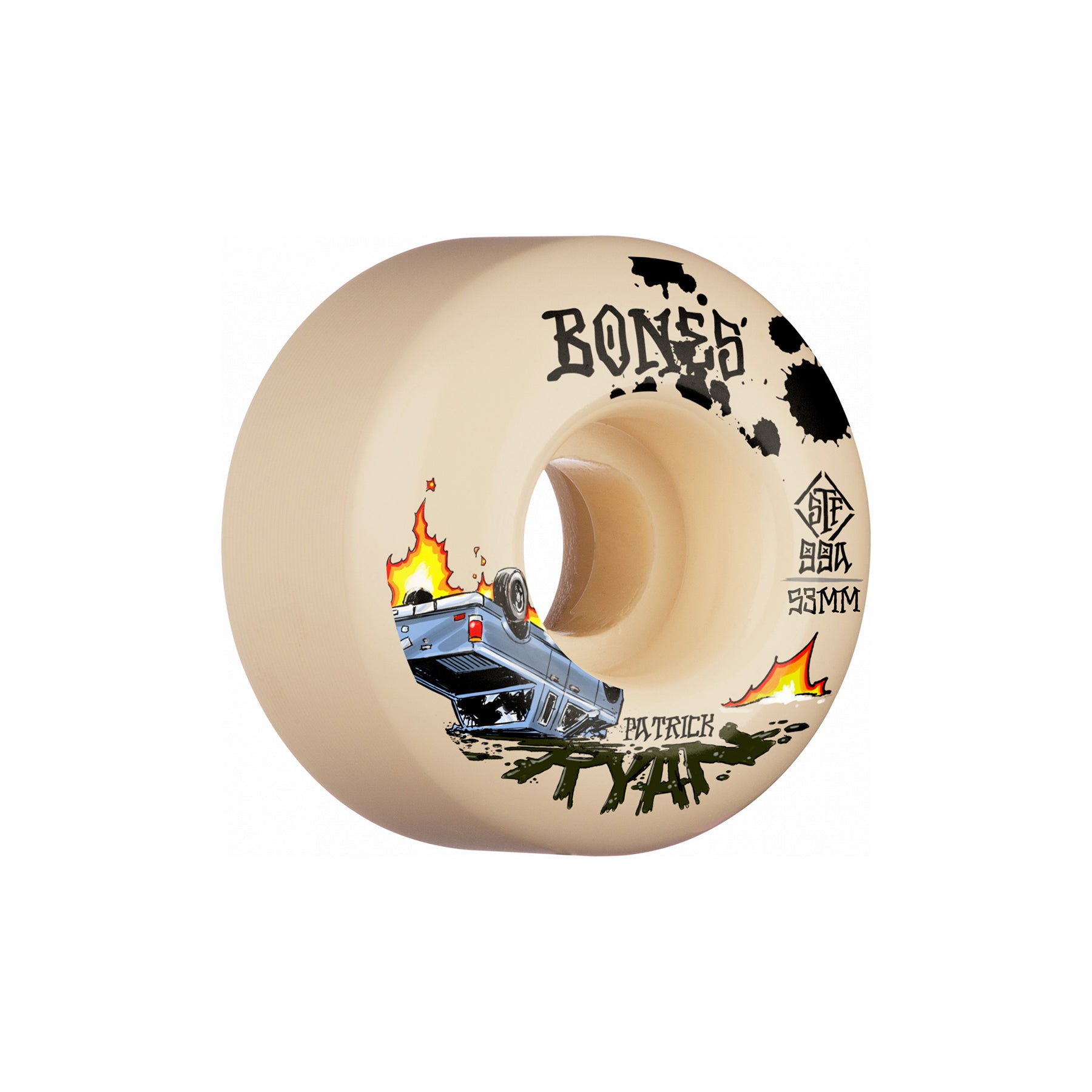 Bones Wheels - STF V4 Ryan Crash &amp; Burn 99A