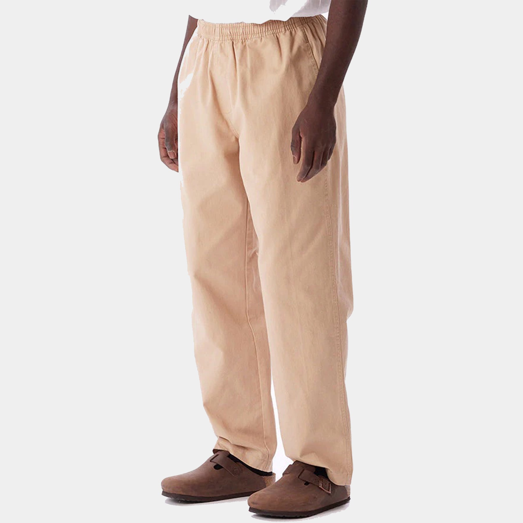 easy twill pant Obey Irish cream