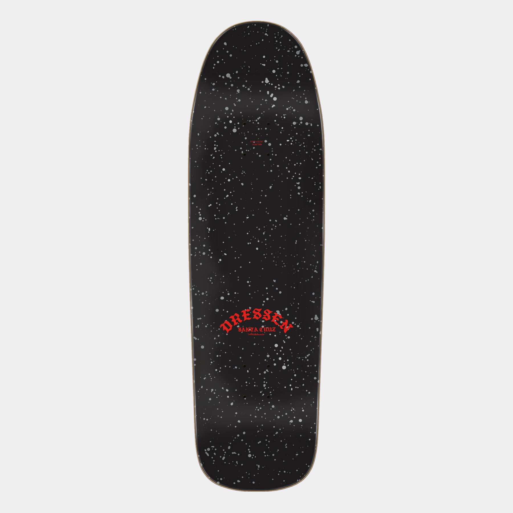 Santa Cruz Board - Dressen Rose Cross - 9.31&quot;