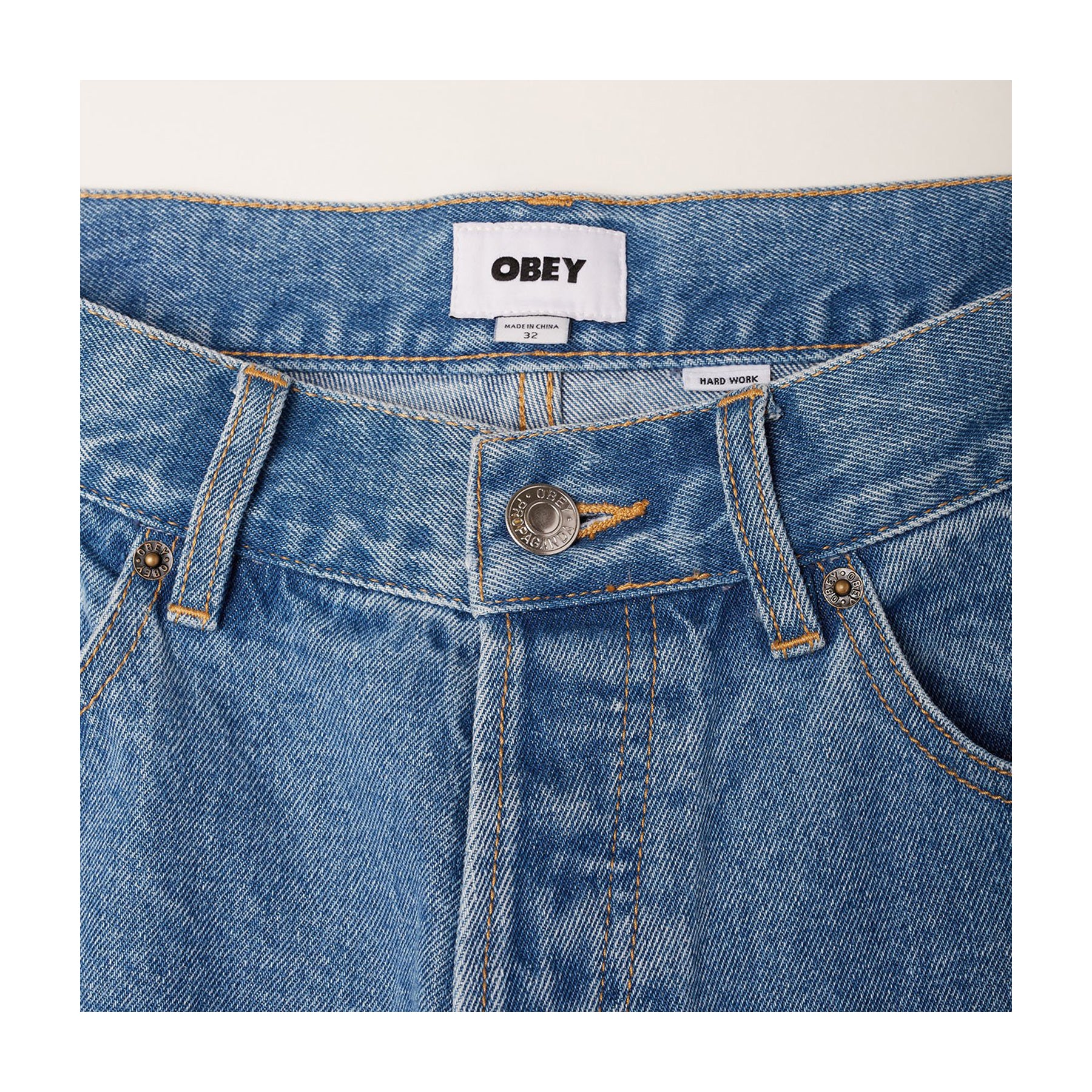 Obey Pant - Hardwork Denim - Light Indigo