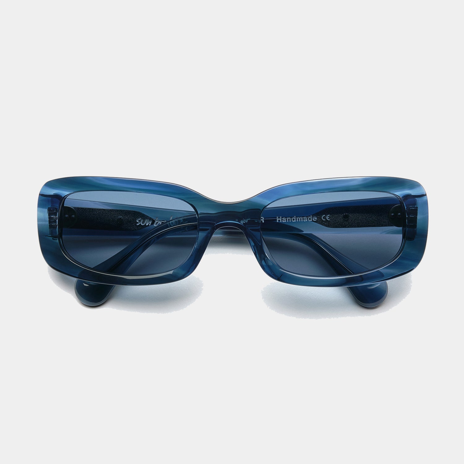 Lunettes polar pour enfant de couleur bleu, pliées