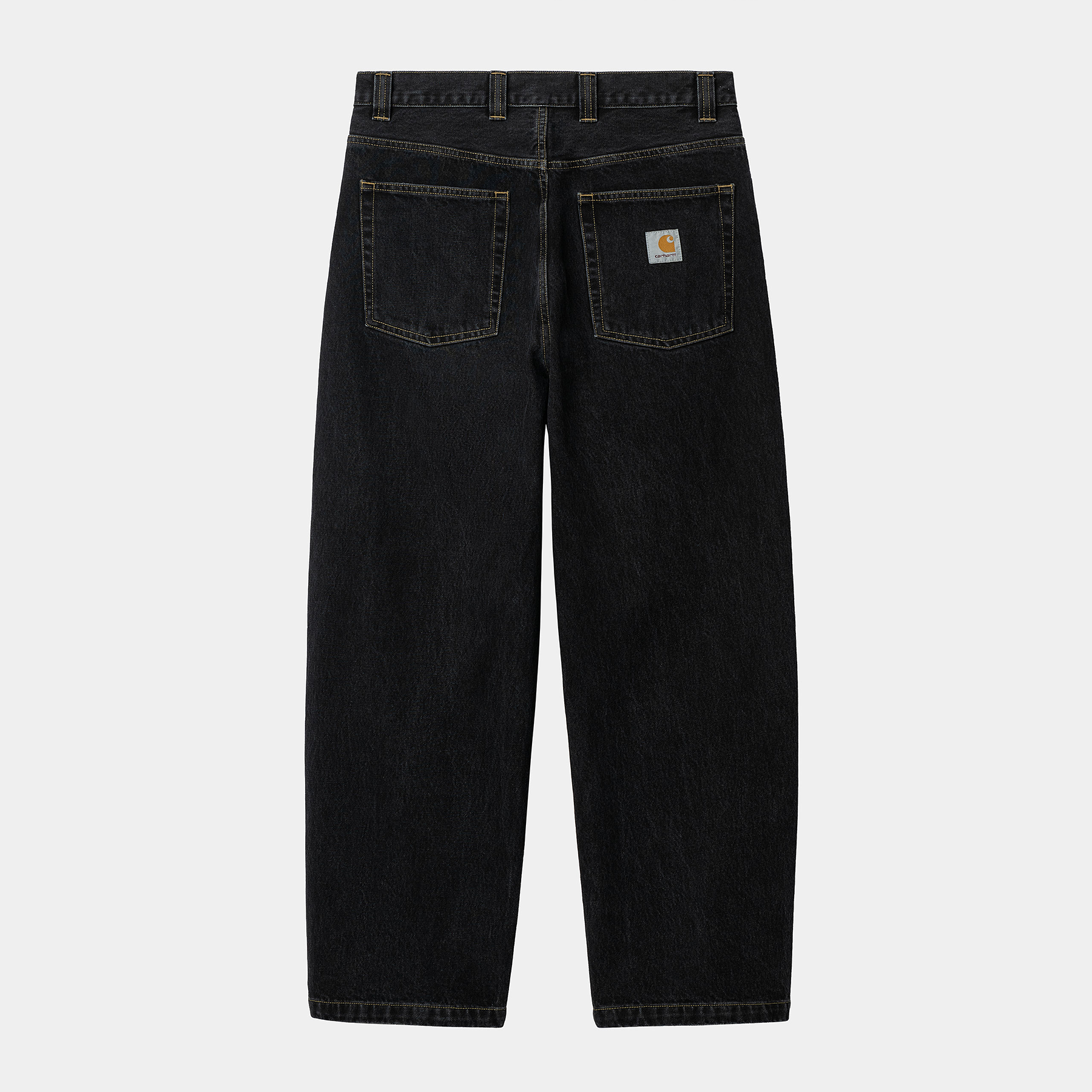 Carhartt WIP Pant Brandon Black Stone Washed WallStreet Skateshop