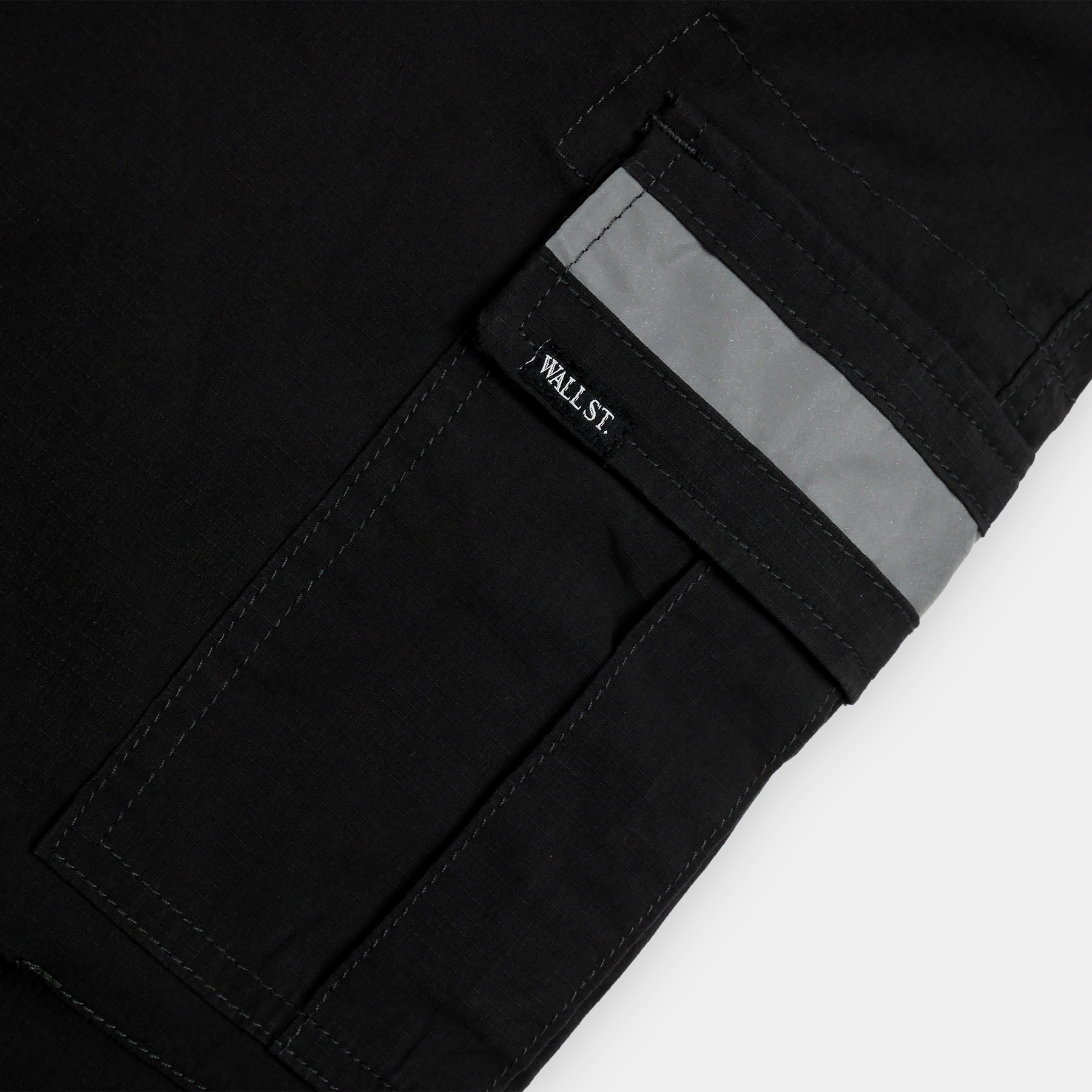 Wallstreet Short - Reflective - Black