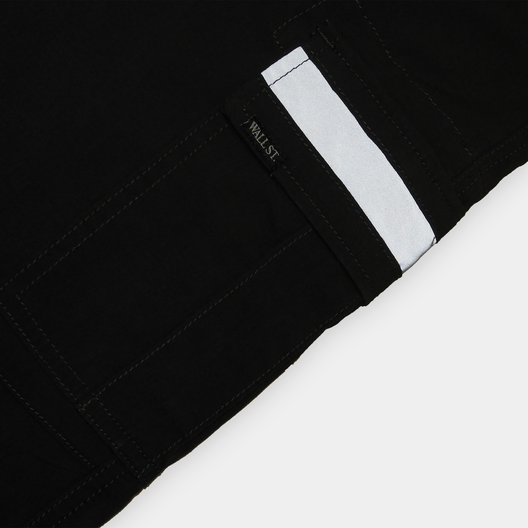 Wallstreet Short - Reflective - Black