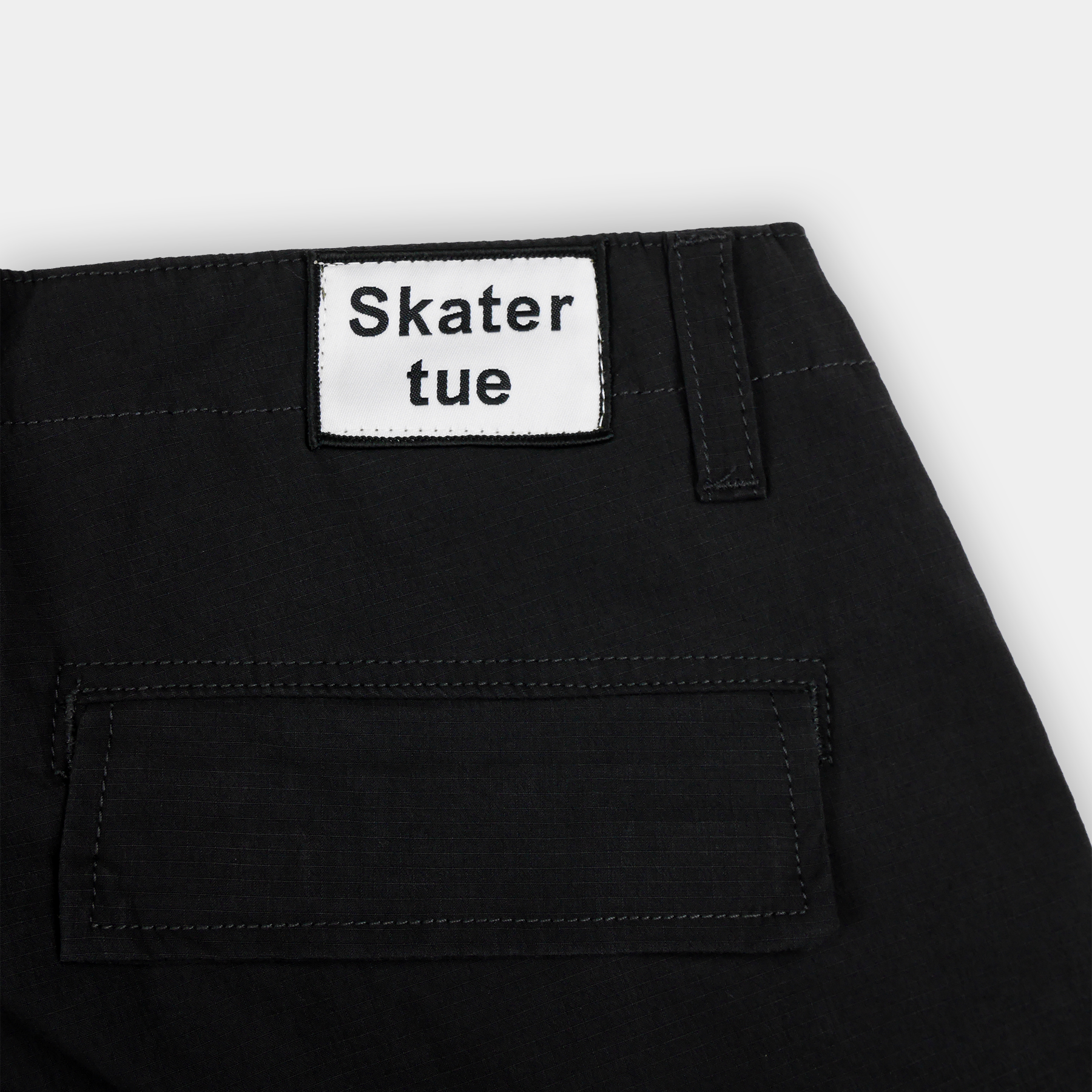 Wallstreet Short - Reflective - Black