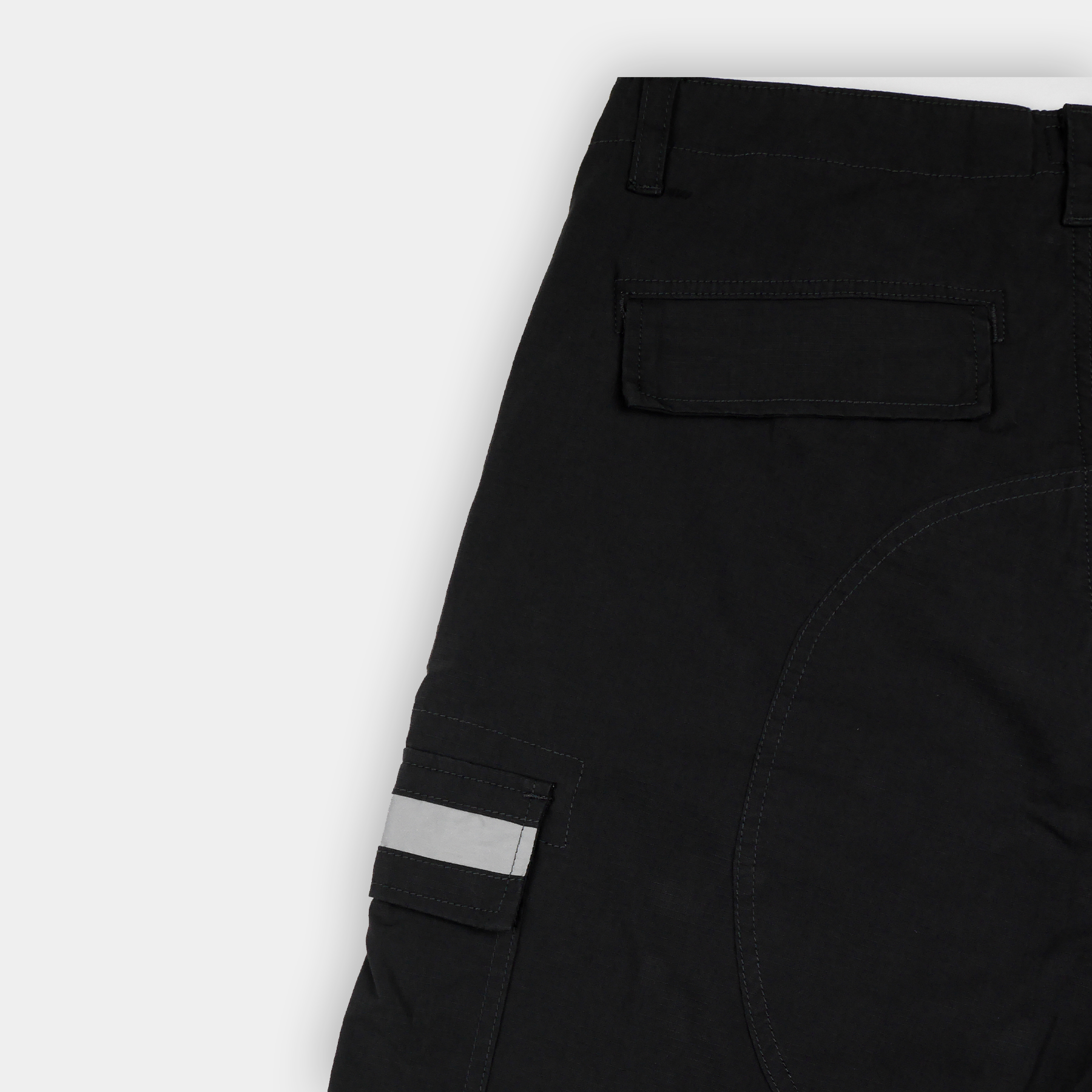 Wallstreet Short - Reflective - Black