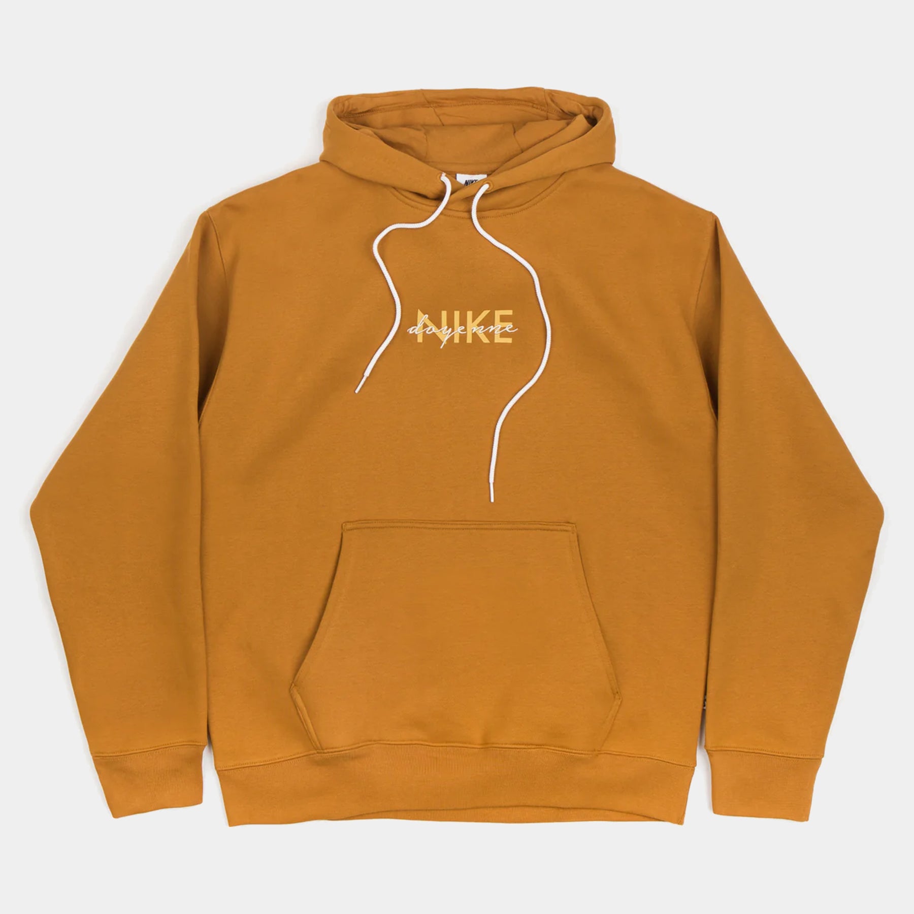 sweat à capuche nike x doyenne orange marron