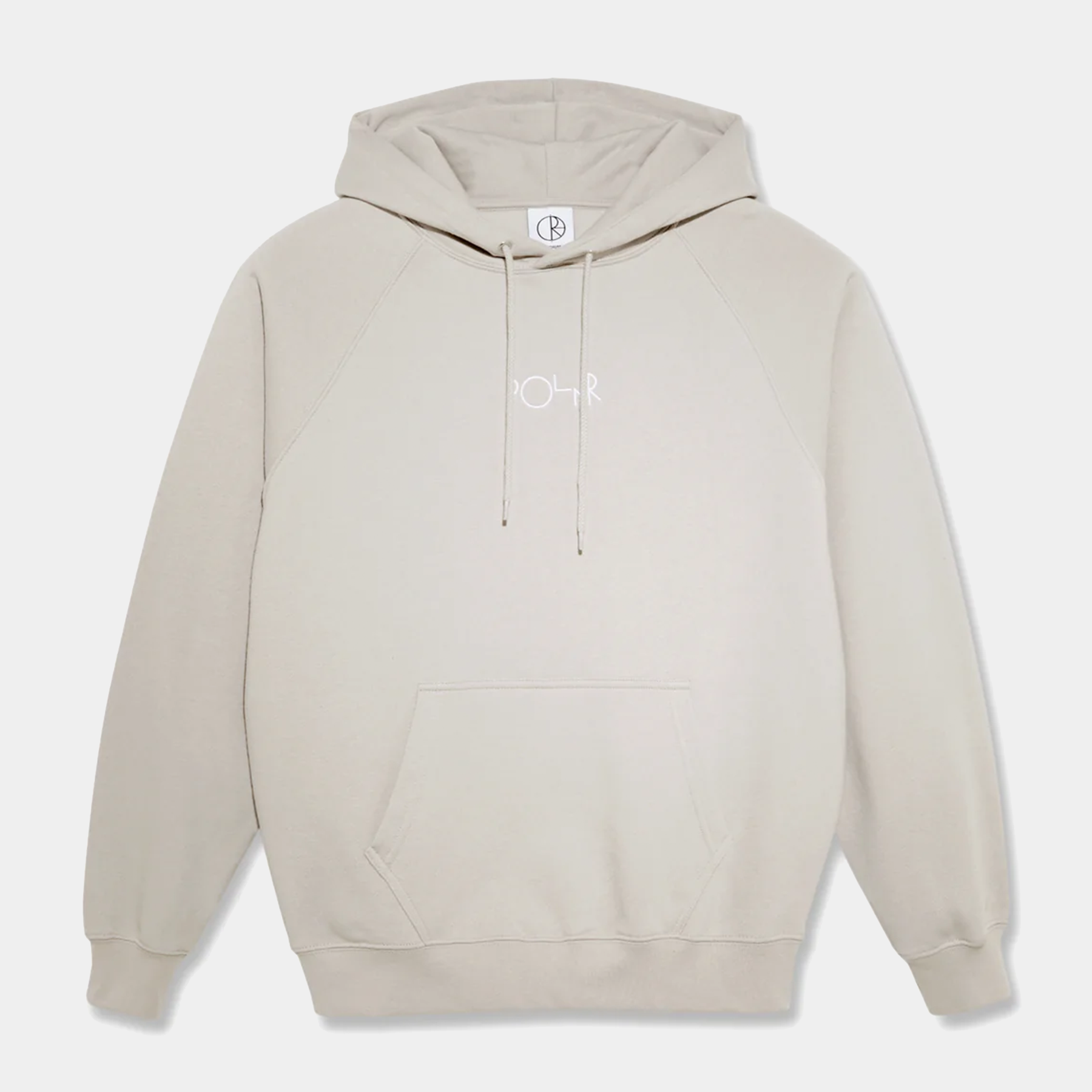 hoodie polar simple blanc