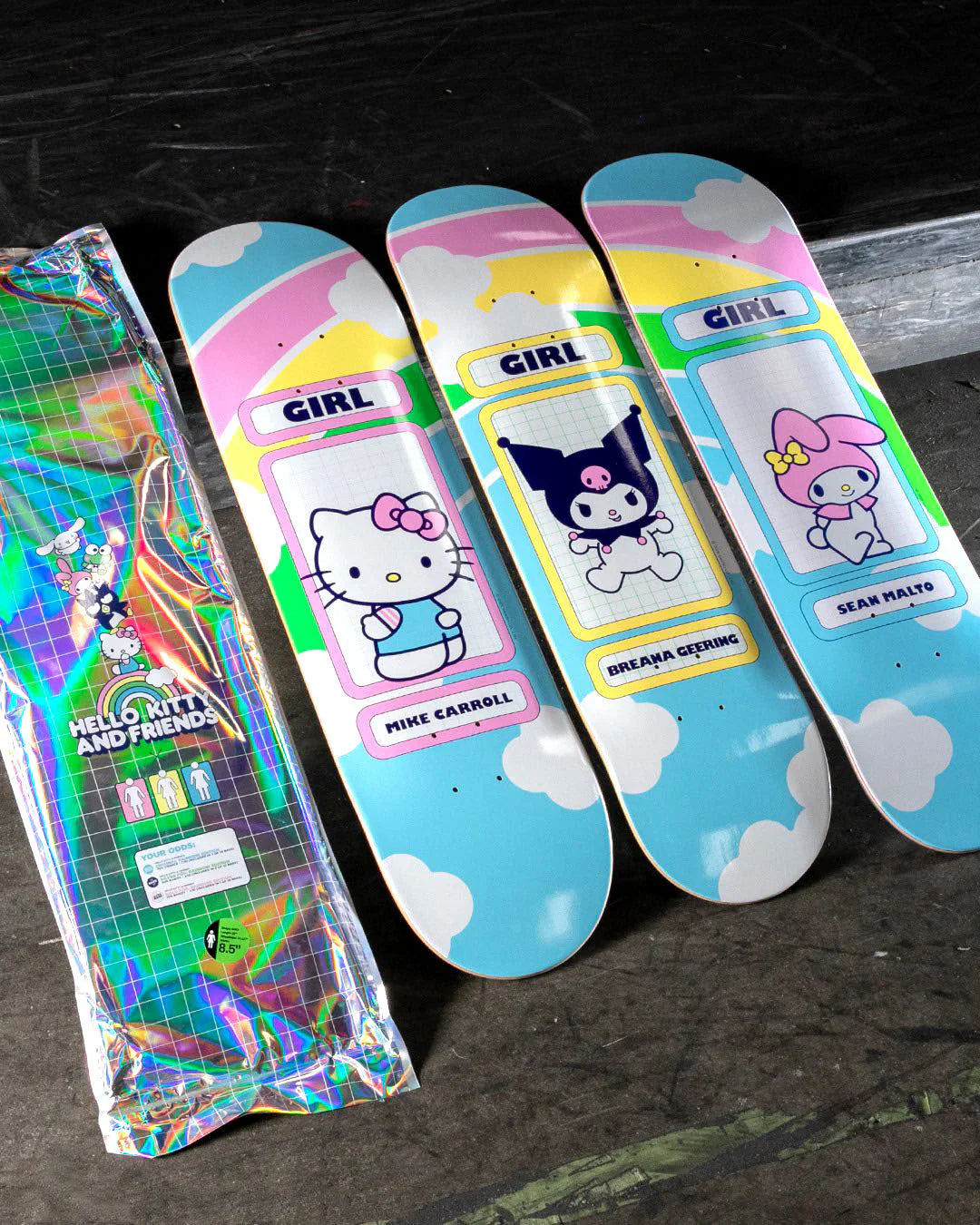 ✨Girl Skateboards x Hello Kitty and Friends✨