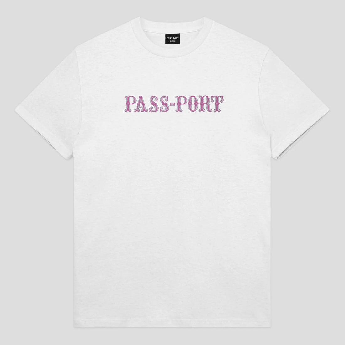 Passport Tee - Glint - White