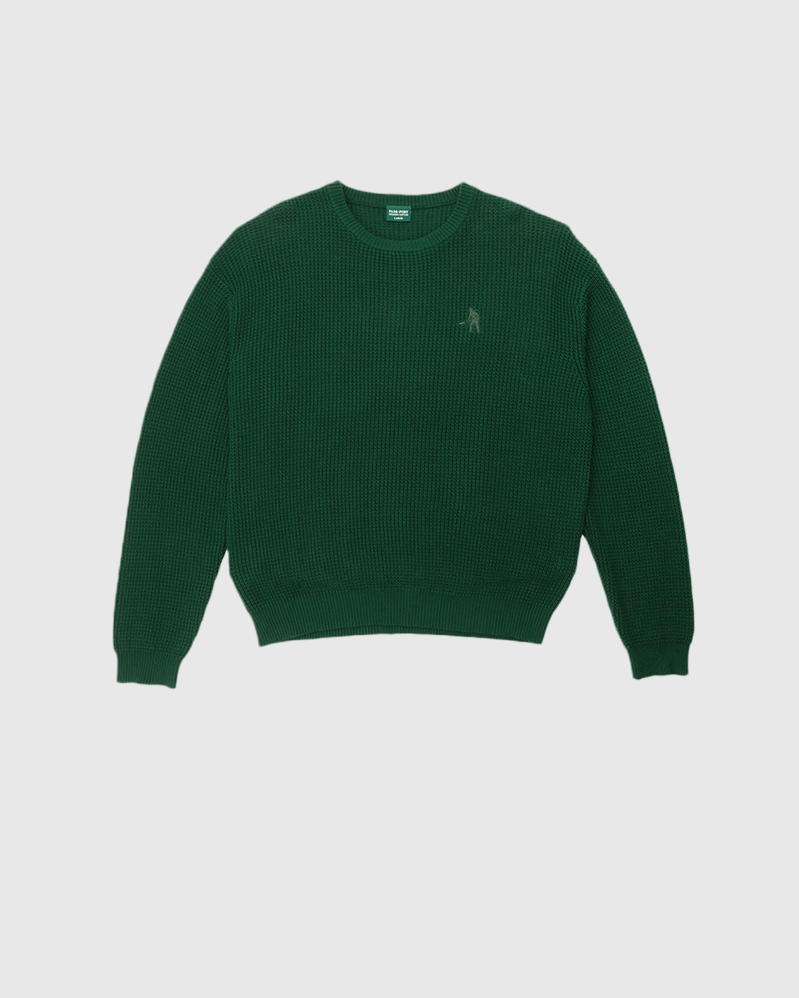 Pass-port  - Sweater Organic Waffle - Dark Green