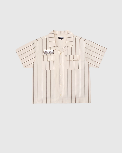 Pass-port Shirt - Stripe Casual - Cream