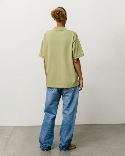 Stussy Polo - Classique Pique - Leaf