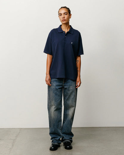 Stussy Polo - Classique Pique - Navy