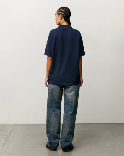 Stussy Polo - Classique Pique - Navy