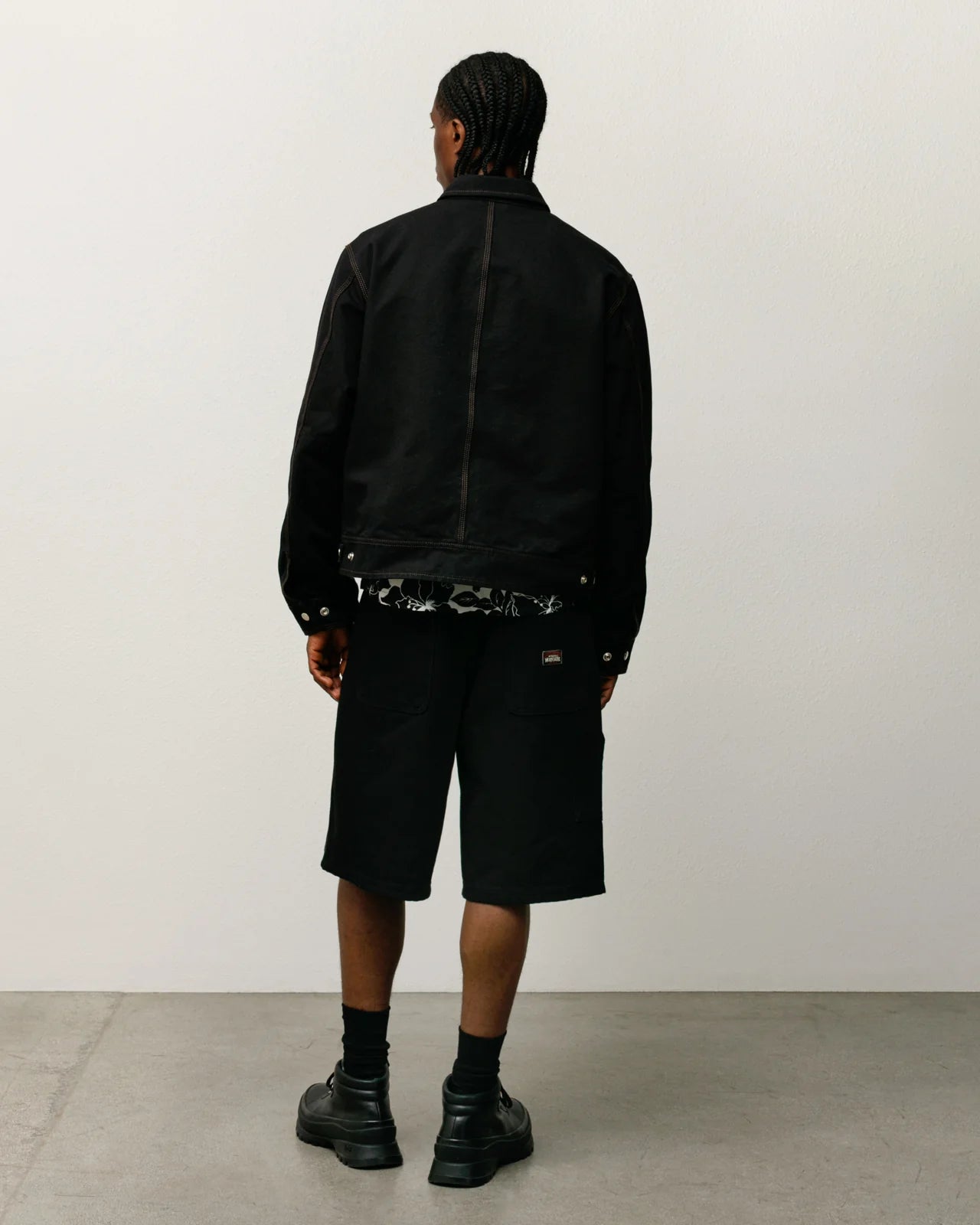 Stussy Veste - Work Collared - Black