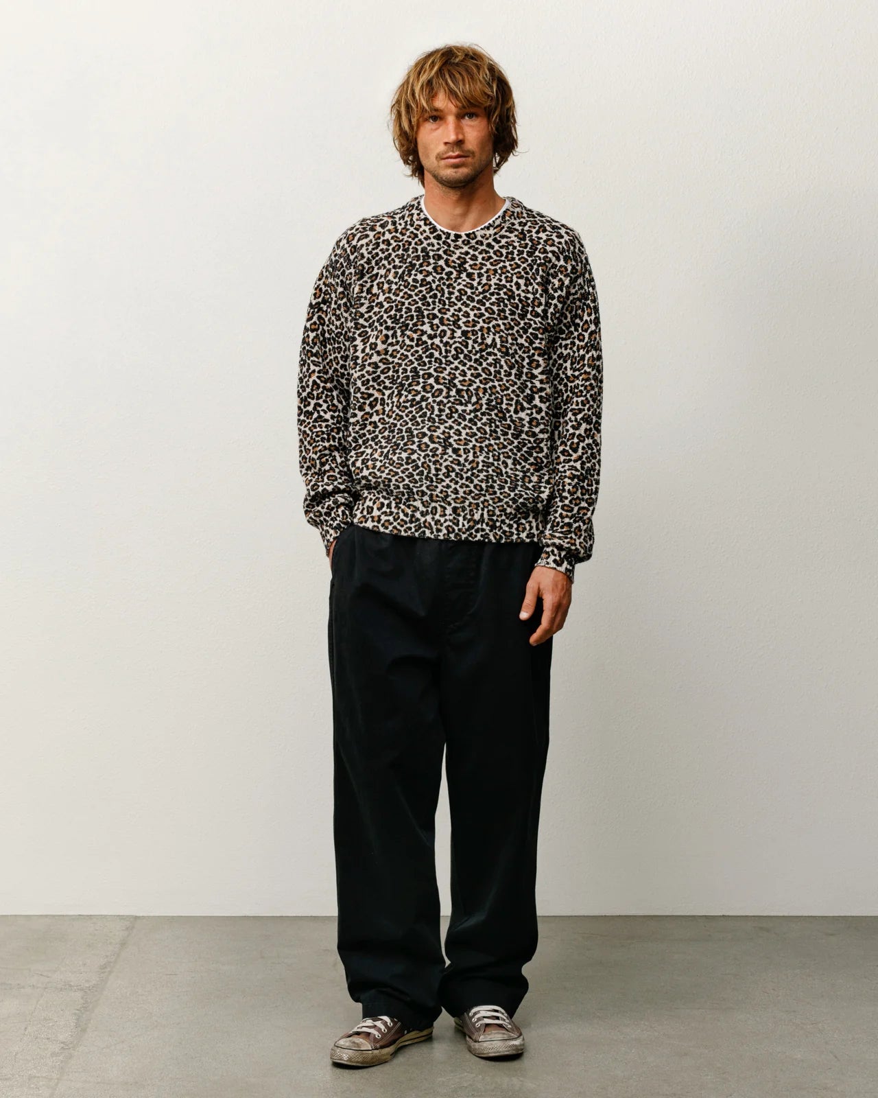 Stussy Sweater - Leopard