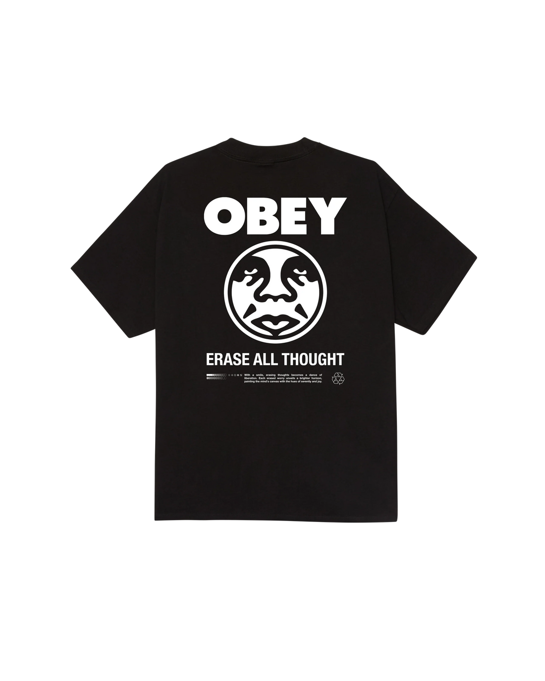 Obey Tee - Erase All Thought - Black
