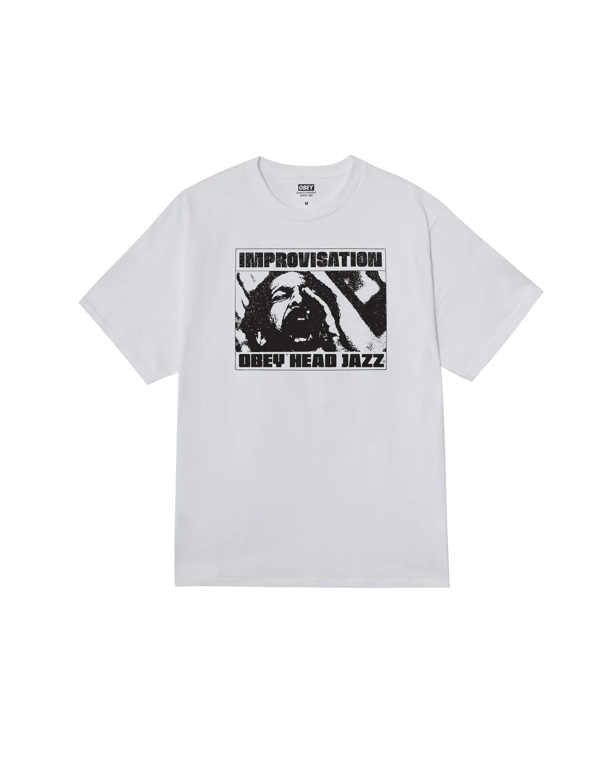 Obey Tee - Improvisation - White