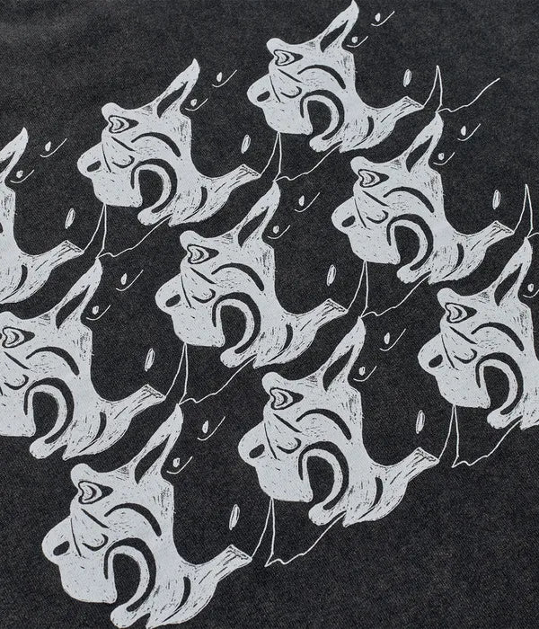Polar Tee - 2 guys - Silver/Black
