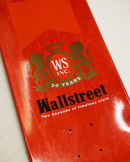 Wallstreet Board - Malbac - Original Red