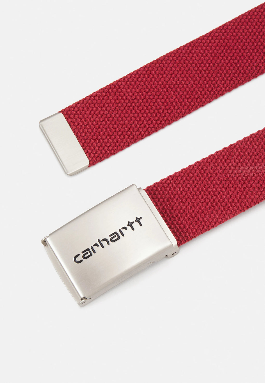 Carhartt Ceinture - Clip Belt Chrome - Tuscany