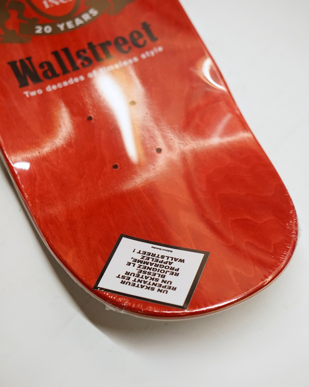 Wallstreet Board - Malbac - Original Red
