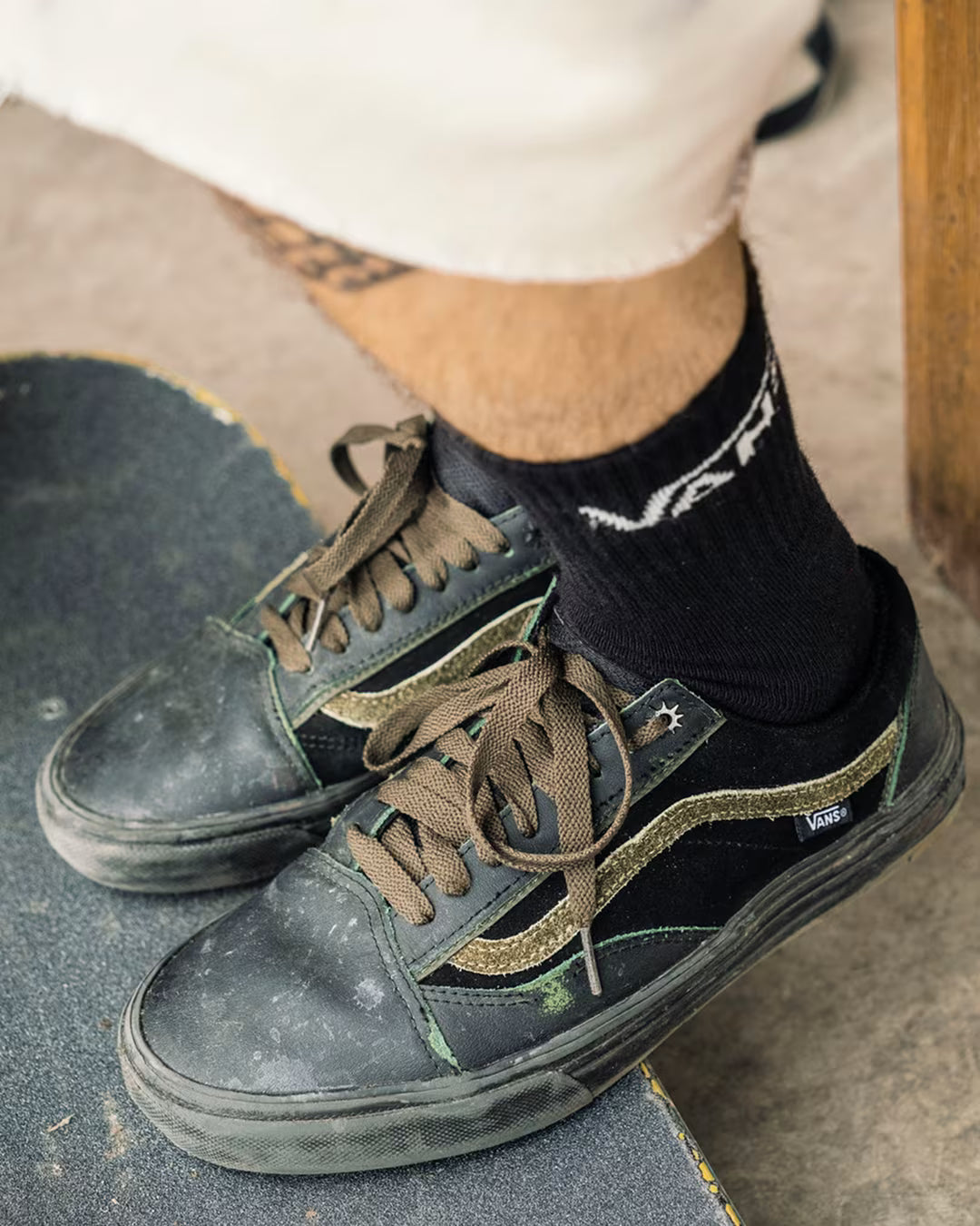 Vans - Old Skool Wafflecup Willow - Green/Black