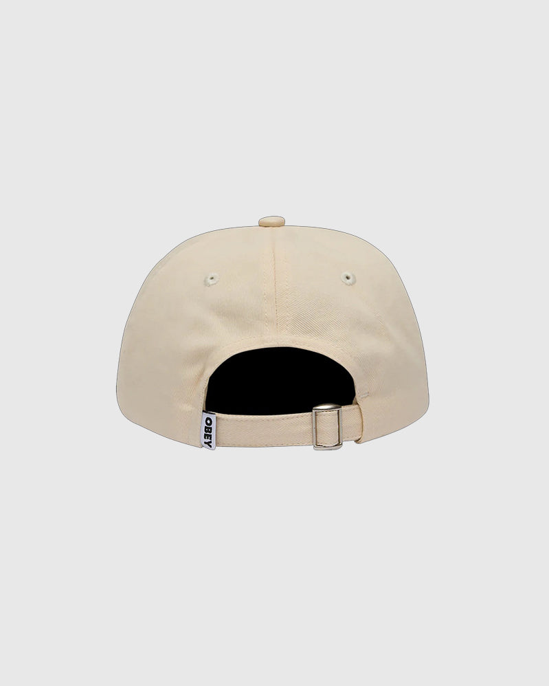 Obey Cap - 2 Tone Bold 6 Panel - Unbleached Multi