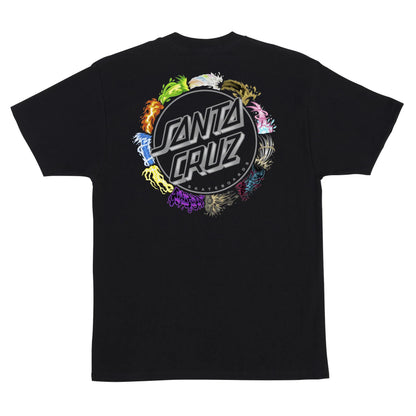 Santa Cruz Tee - Pokemon Power Dot - Black