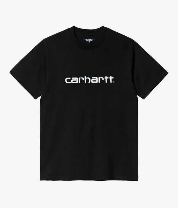 Carhartt WIP Tee - Script - Black / White