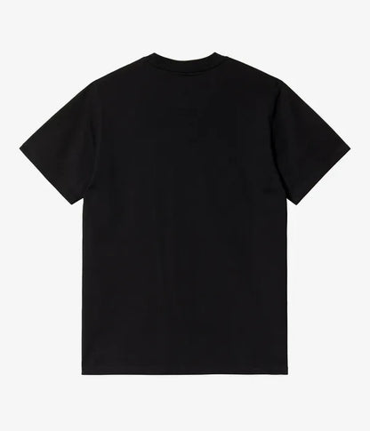 Carhartt WIP Tee - Script - Black / White