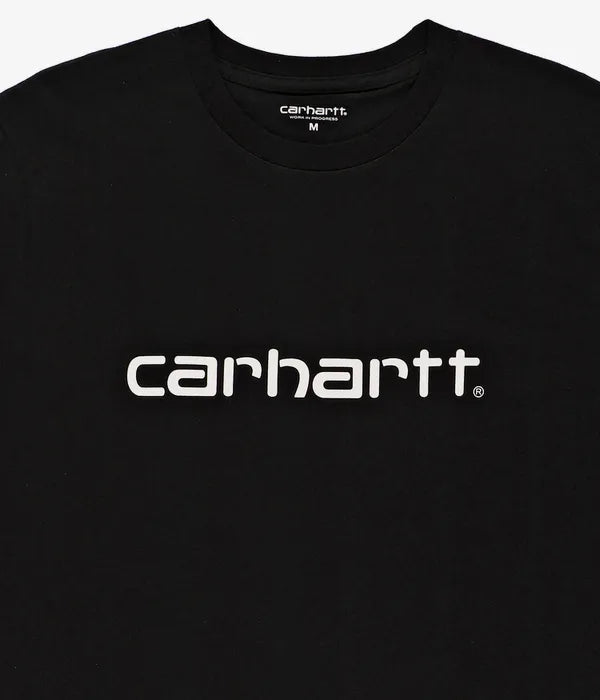 Carhartt WIP Tee - Script - Black / White