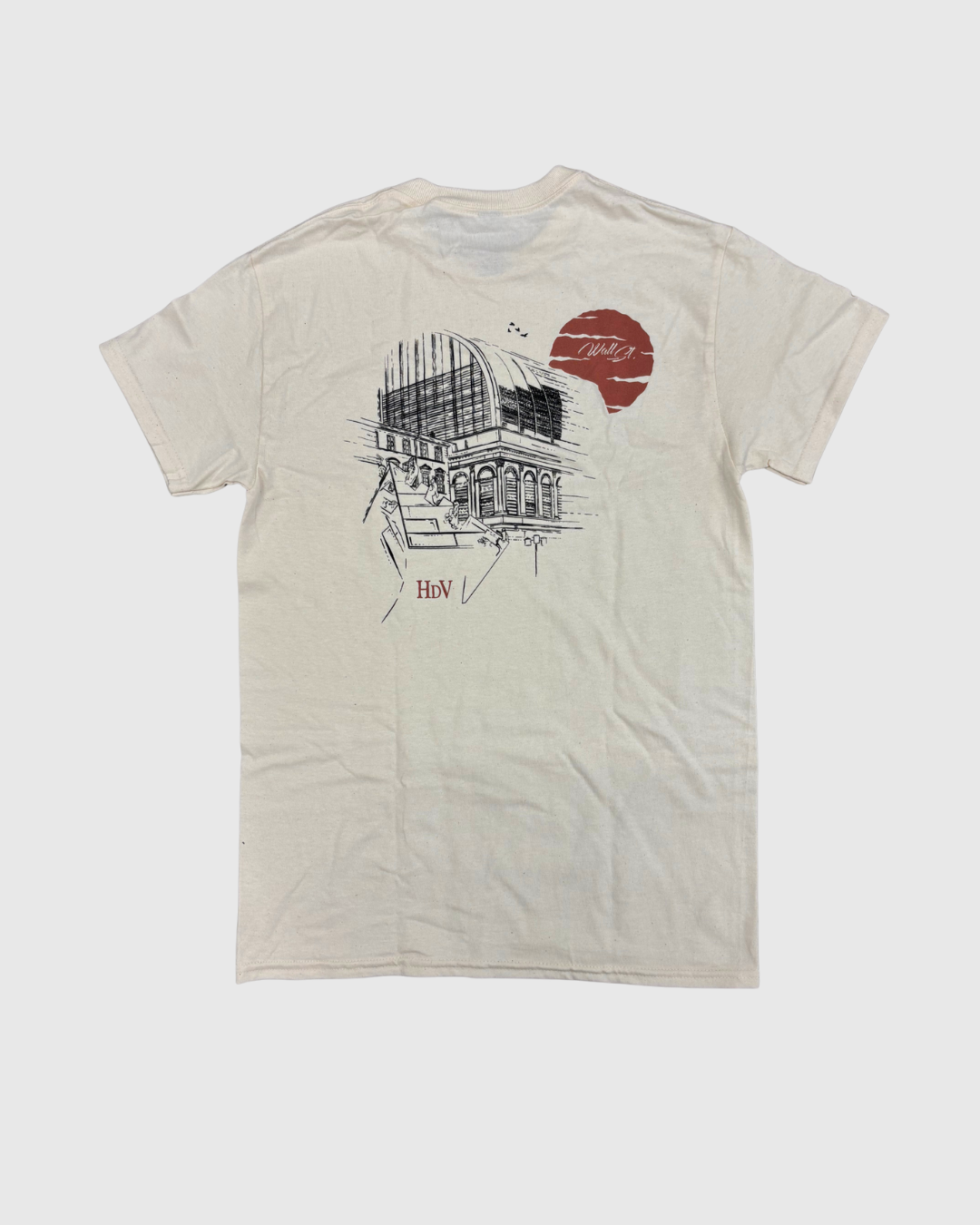 Wallstreet Tee - HDV - Cream White