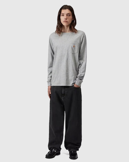 Carhartt WIP Pant - Aaron Camano - Black Stone Washed