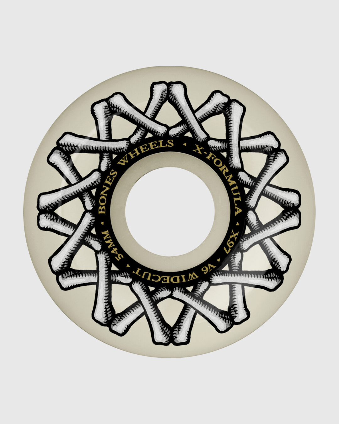 Bones Wheels - XF V6 Widecuts Cross - 56mm - X97