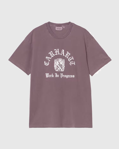 Carhartt WIP Tee - Coat Of Arms - Purple