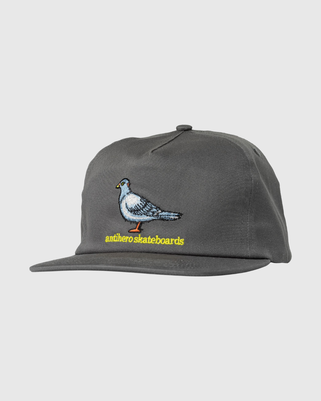 Antihero Cap - Lil Pigeon - Charcoal Yellow