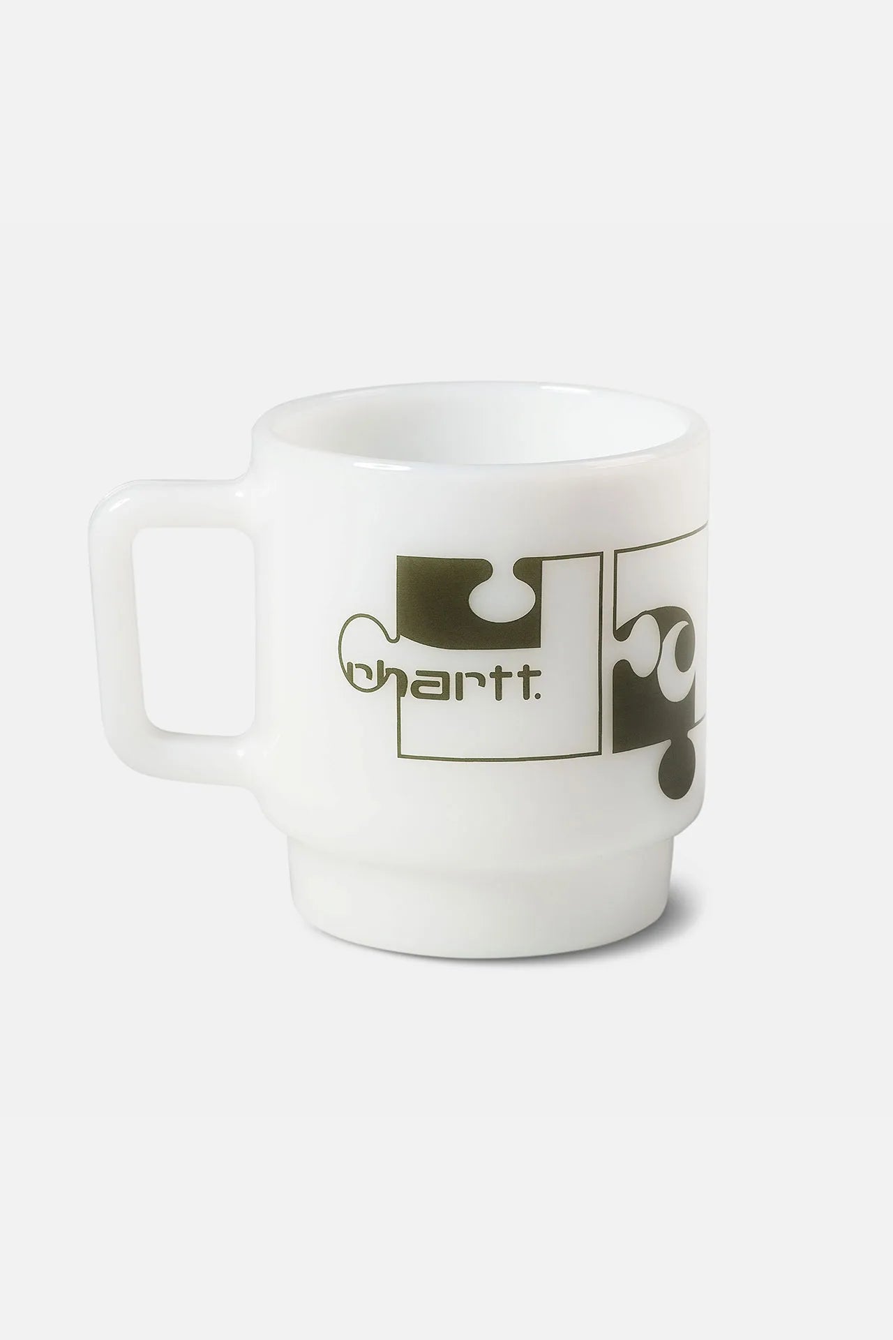 Carhartt WIP Mug - Assemble Glass - White/Plant