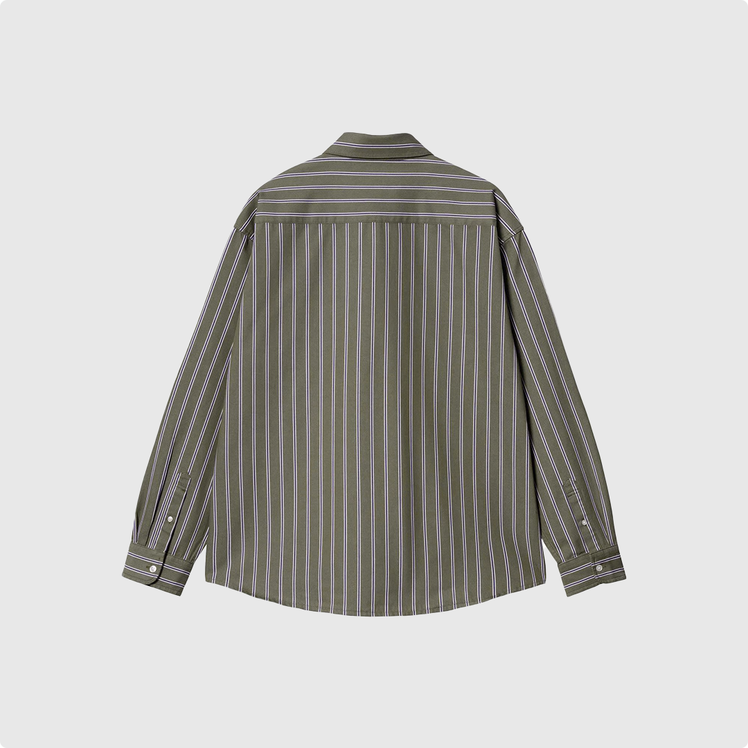 Carhartt Chemise - Signature Betz Stripe - Green