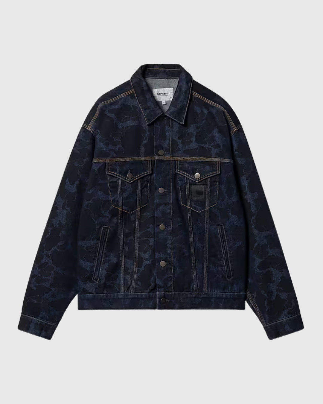 Carhartt Veste - Duck Helston - Maitland Camo Blue Bleached