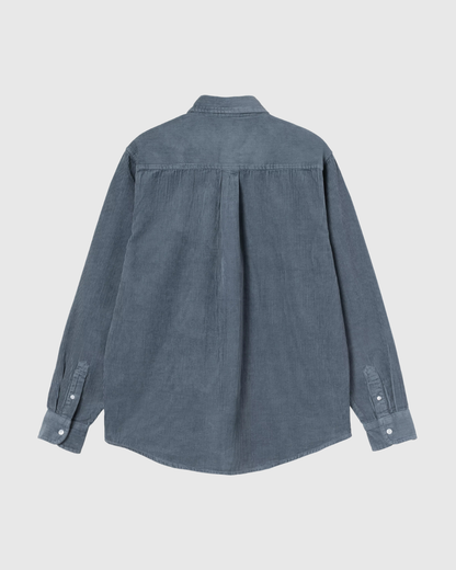 Carhartt WIP Chemise - L/S Madison Corduroy - Angelite/Angelite
