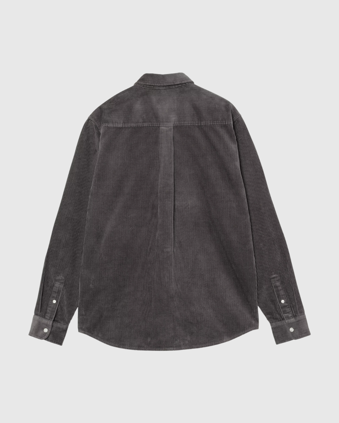 Carhartt WIP Chemise - L/S Madison Corduroy - Graphite/Graphite