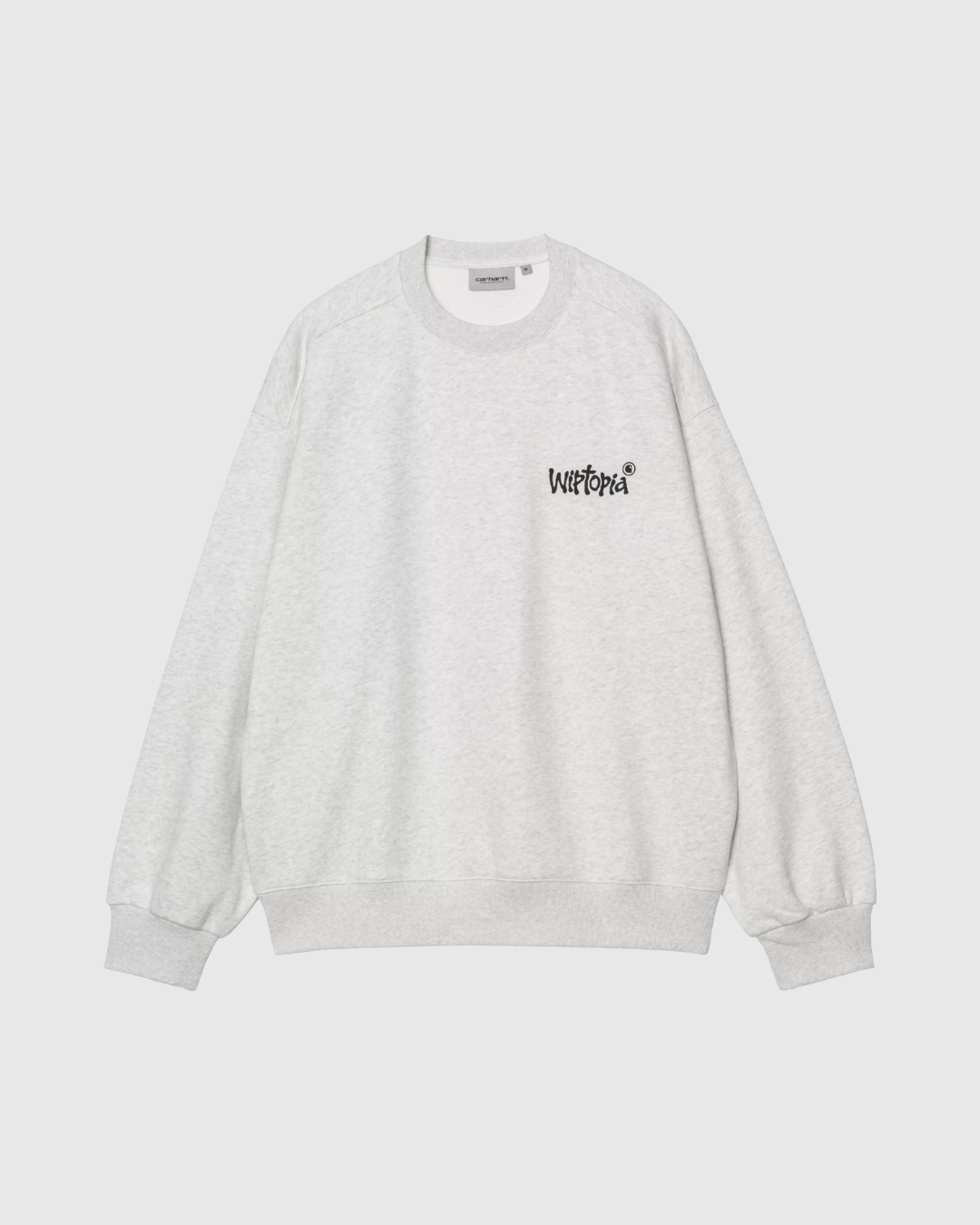 Carhartt WIP Crew - Wiptopia - Ash Heather