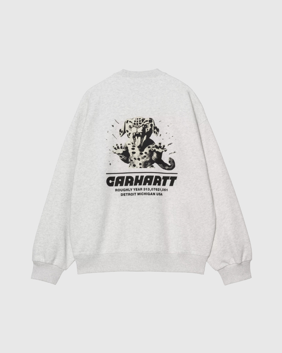 Carhartt WIP Crew - Wiptopia - Ash Heather