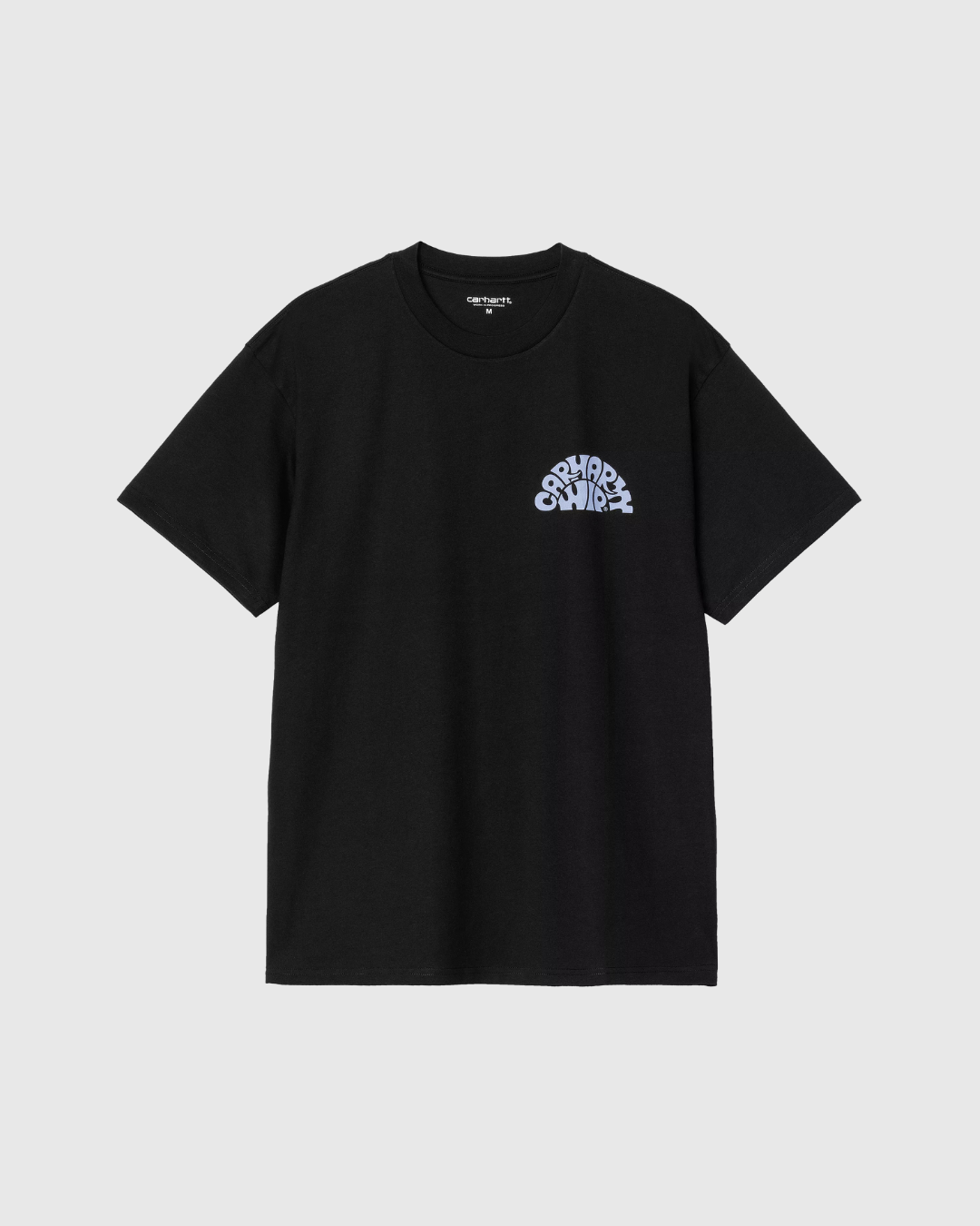 Carhartt WIP Tee - Jazzy - Black / Air Sky